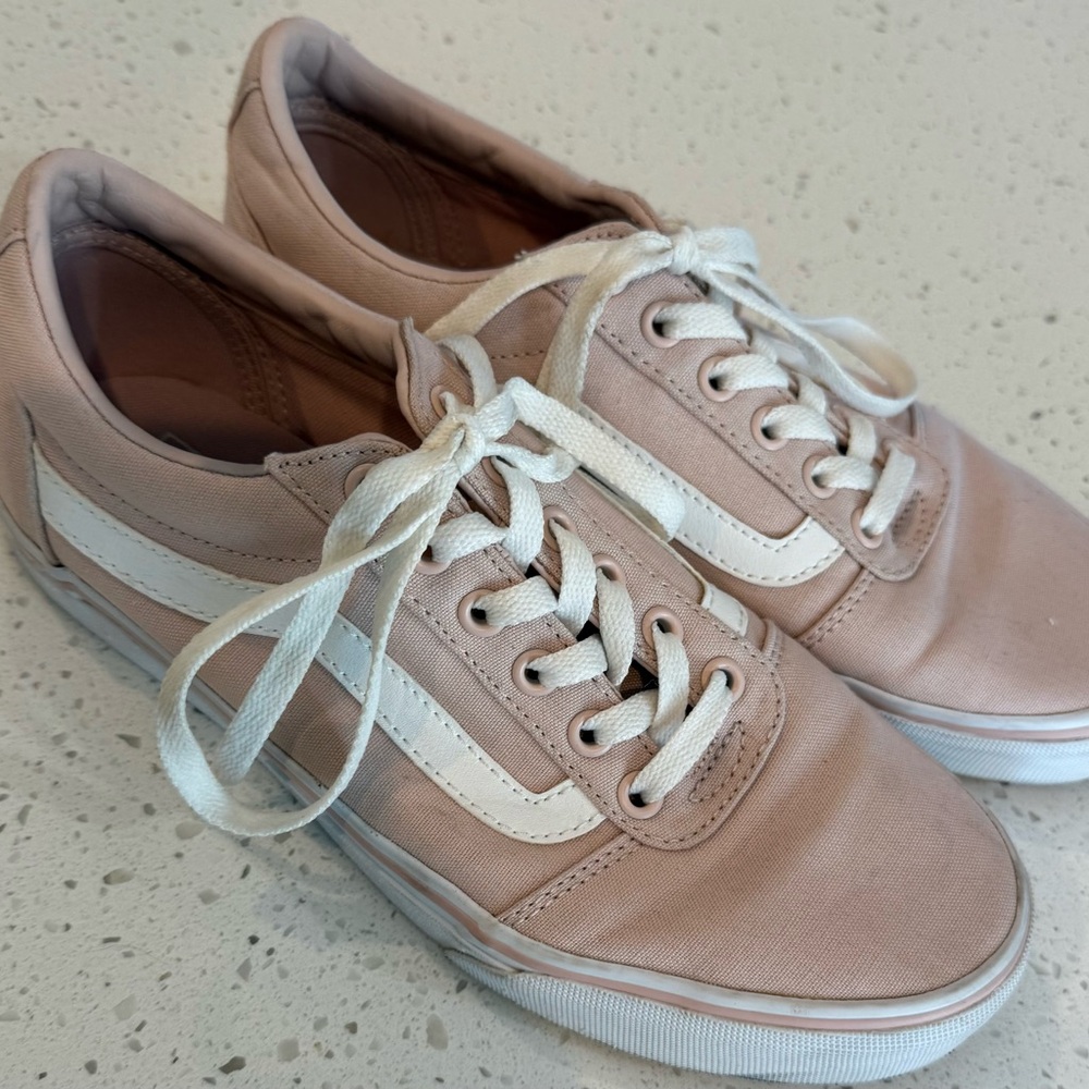 Vans Old Skool Skate Shoes Light Blush Pink Original Size 8 Womens Shoes Footwea